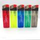 Colorful Plastic Cigarette Box with Refillable Electric Gas Lighter 1 Piece Min.Order