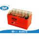 Rechargeable Gel Motorcycle Battery 12v 150 * 85 * 92mm Long Service Life