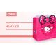 Hello Kitty Rose Red Branded Custom Paper Shopping Bags C1S 9CM