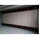 100 mm Thickness Banquet Hall Movable Wall Board / Folding Sliding Partition Walls