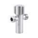 2 Way SS304 SUS304 Angle Valve For Bathroom Shower