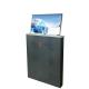 New Arrival 15.6 inch Motorized Monitor Lift 6mm Ultra narrow screen frame Lcd Lift for Paperless conference system
