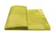 Yellow Cut Resistant Kevlar Fabric , Anti Static Flameproof Para Aramid Cloth