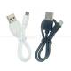 Short 30cm 50cm 1m White Black Data Fast Charging 1A V8 Micro B to USB A Male Charger Cable for Android Phone Power Bank Speaker
