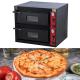Electric Stainless Steel Pizza Bread Oven 220-240V Commercial Baking Equipment - Model PZ-02