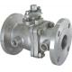 Heat Preservation Jacket Insulation floating type ball valve With Lever Operator