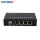 NF-1804T 10 / 100m 4 IP Over Coaxial Extender 4 UTP To BNC Converter 2km Power Supply 12V