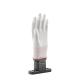 OEM Antistatic Carbon Fiber ESD Finger Top Fit PU Coated Gloves 13 Gauge Grey ESD Gloves