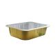 Silver Heating Coating Aluminum Foil Bowl for Disposable Dessert Container