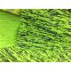 0.2mm Garment Leather Fabric Neon Green Printed With Reflective Effect For Coat Or Jacket