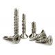 Stainless Steel Phillips Drive Self Drilling Screws CSK Head, Flat Head Screw With Drill Point