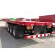 3 axle 40ft 40 tons capacity flatbed trailer - cimc vehicle