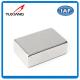 10000 Gauss Block Neodymium Permanent Magnets Sintered NdFeB N35 N45 N52