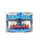 16 Persons Theme Park Carousel , Fairground Kids Merry Go Round Carousels