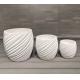 Outdoor Fiber Clay Planter Light-weight Life Time Keep 5-6 Years Drainage Holes Included