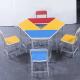 Colorful Kid Children Study Desk and Chair Combination Table