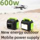 600W Solar Generator Set S6 Portable Power Station for Outdoor and UAV Applications