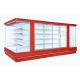 Upright Display Freezer Open Deck Chillers Danfoss 4450*2370*2060