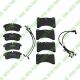 For Aston Martin DBX Sensor Front & Rear Brake Pad Kit OEM MY83-2D007-AC MY83-2C562-AD