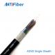 ADSS G652D Aerial 24 Core Single Sheath Fiber Optic Cable