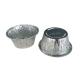 Food Packing Process Type Pulp Moulding Round Aluminum Foil Bowl with Plastic Lid