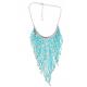 European and American products handmade beads bohemian fringed sweater chain