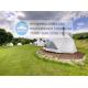 850gsm White PVC Coated Geodesic Luxury Dome Tents 5m Height