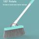 Backward 180 Degree Rotation Dust Push Broom Shaving Frame Clean Sweep 60 Degree Bevel