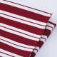 Pure Cotton Stretch Stripe Fabric , 175cm Lightweight Organic Striped Fabric