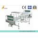 CE Approved Manual 2 Crank Medical Hospital Beds With Covered Castors (ALS-M223)
