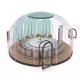 Diameter 5.5m Small Bubble Tent PC Polycarbonate Garden Dome Bubble Tent