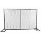6ft X 12ft Temporary Chain Link Fence Panels Galvanized 60mm X 60mm