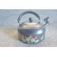 Unique tea kettle with black color painting useful design factory price stainless steel whistling kettle