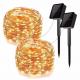 Solar String Lights Outdoor, Waterproof Copper Wire Solar Fairy Lights for Tree Garden Xmas Party Wedding