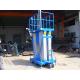 Safety and Stable Hydraulic Guide Rail Lift Platform