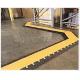 Small Cable Ramp Rubber Floor Cable Protector , Truck Unloading Rubber Cord Cover Cable Speed Ramp