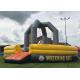 Wrecking Ball Inflatable Sports Arena Fields Gymnastics  Water Resistant Anti Skid