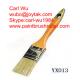 Natural pure bristle Chinese bristle synthetic mix paint brush wood handle plastic handle 2 inch PB-017