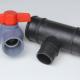 Blue Black PVC Ball Valve OEM Plastic Ball Valve In The Agricultural Industry