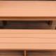 Embossed WPC Decking Panel Anti Slip Wood-Plastic Composite Decking Panel ISO