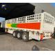 High Side Fence Semi Truck Trailer in Good with Wabco Valve and 7000-8000mm Wheel Base
