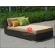 All weather modern rattan furniture sofa bed