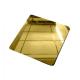 Cold Rolled Stainless Steel Plate Sheet 201 304 Golden Color Mirror 8K Decorative