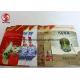 Glossy Finished Tea Packaging Bags with Zipper Moisure Proof Gravure Printing