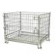 Heavy Duty 800kg Welded Wire Mesh Cage Stacking Collapsible Logistic Storage Metal