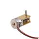 Multiple Gear Ratio Double Stacked 15mm Stepper Motor With Worm Gearbox