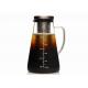 Reusable Cold Brew Coffee Maker , Heavy Duty Glass Filter Infuser Pitcher