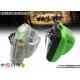 Green 13000 Lux Safety Cordless Mining Lights IP 68 Waterproof Degree