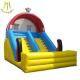 Hansel stock inflatable amusement park kids jumping castle with slide supplier