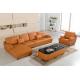 America Home Elegant  Classic  Italian  Leather  Sofa A.L.706